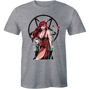 Girl Pentagram Elements Star Witchcraft T-shirt